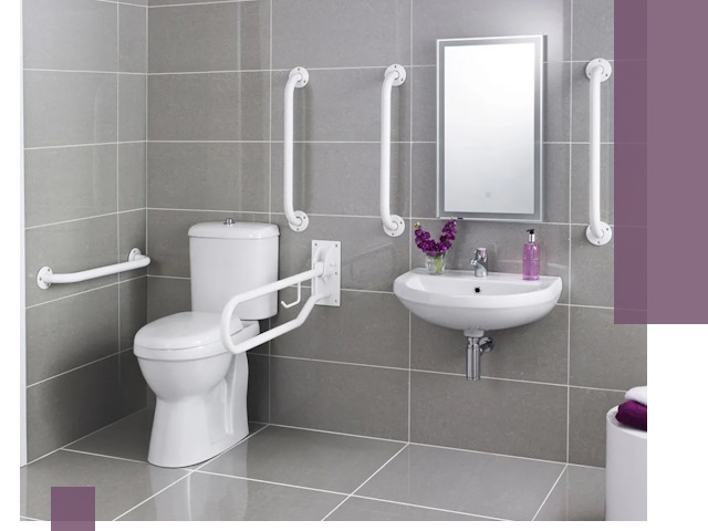 Поручни для санузлов в Белгороде: установка, ремонт и монтаж